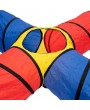 4-way Play Tunnel Folding Portable Playpen Tent Play Yard